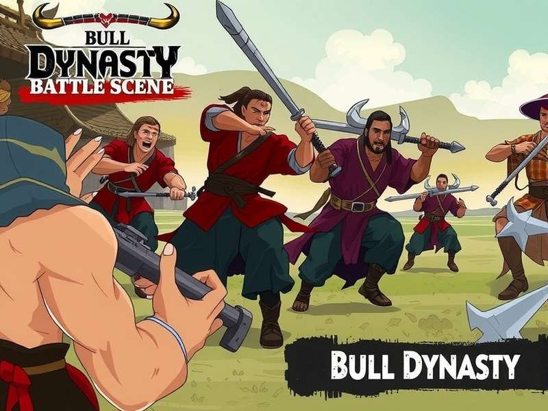 Bull Dynasty Battle Scene